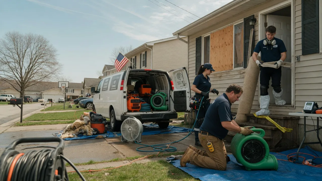 Water Damage Restoration in Evans, GA near me
